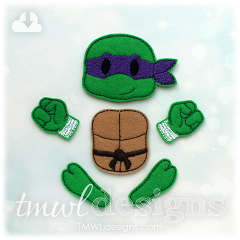 Ninja Turtle Bow Parts