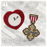 Courage Badge Accessory