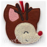 Rudolph Head Profile Ornament
