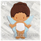 Tawny Fairy Felt Paper Doll