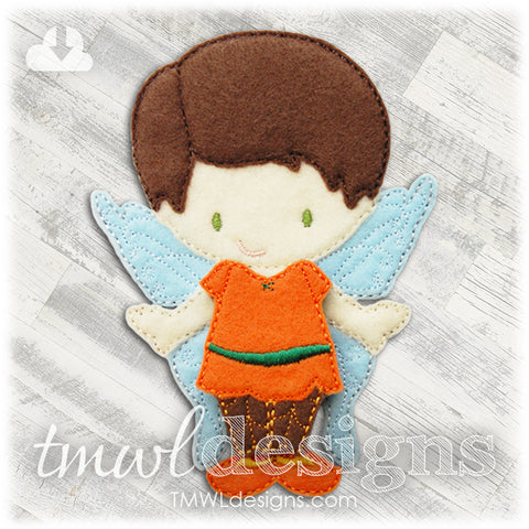 Woodland Fairy B Felt Paper Doll Outfit