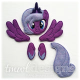 Pony Wings Bow Parts