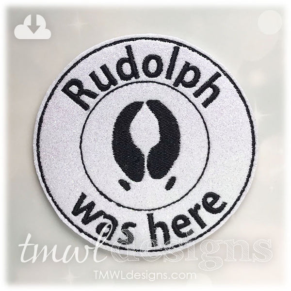 Rudolph XL Stamp Patch – TMWL Designs